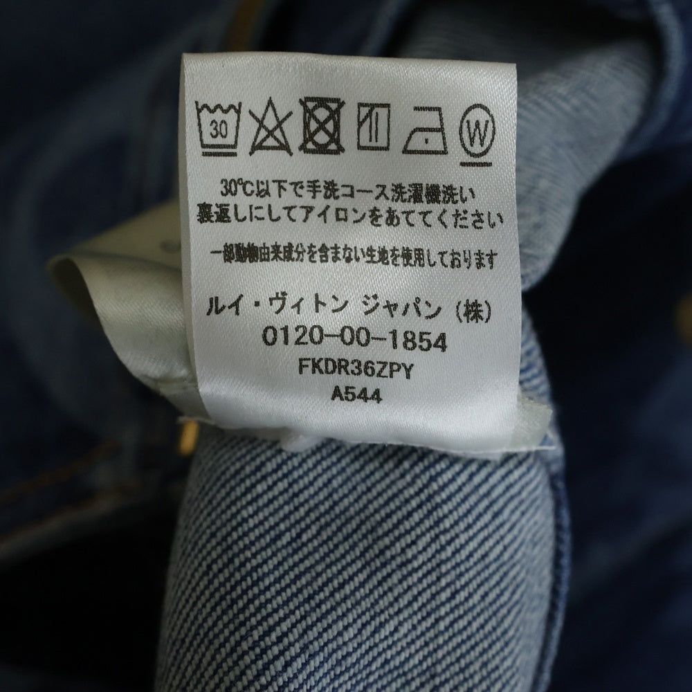 LOUIS VUITTON(ルイヴィトン) 21SS Monogram Denim One Piece モノグラムデニムワンピース インディゴ レディース RW211W ZPY FKDR36