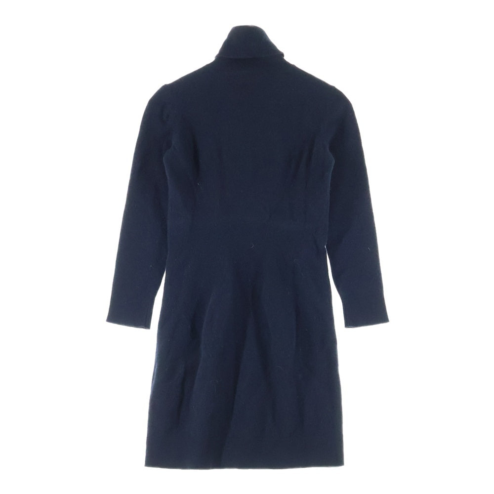 HERMES(エルメス) Knit Sweater ハイネック ウールニットセーター ネイビー