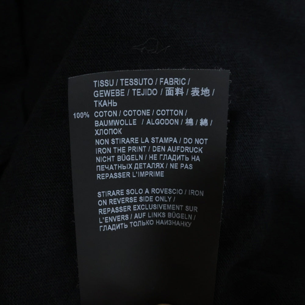 SAINT LAURENT PARIS(サンローランパリ) Logo T-Shirt ロゴプリント 半袖Tシャツ ブラック 579020 YBJM2