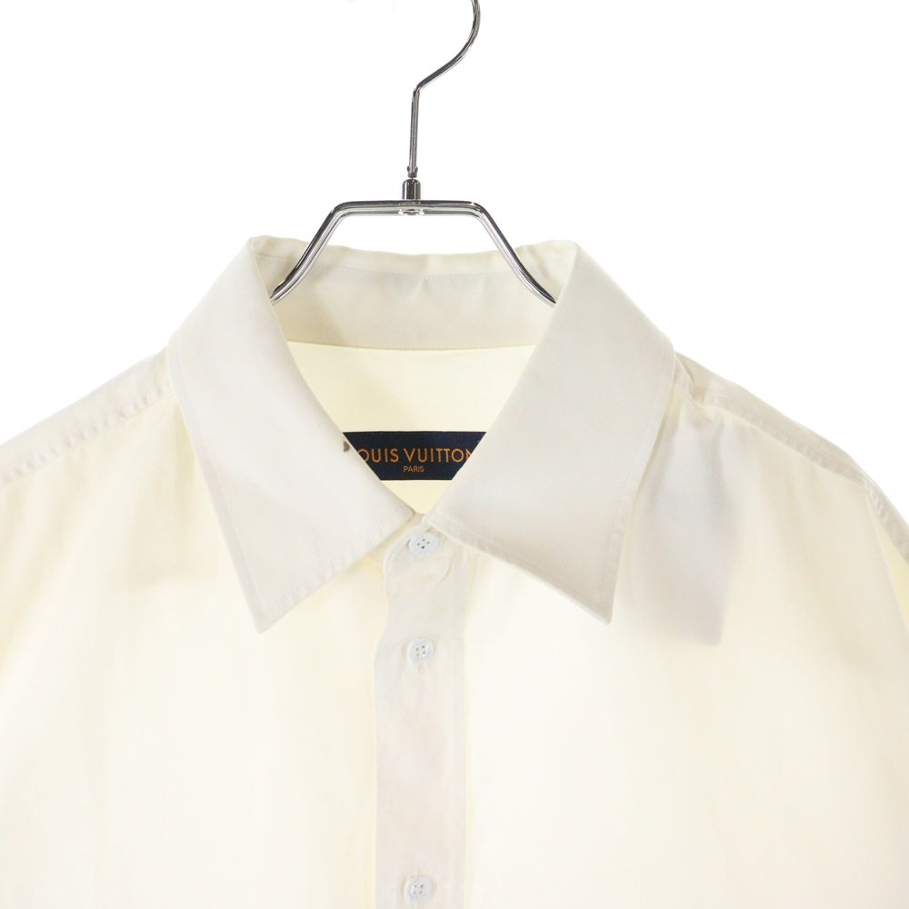 LOUIS VUITTON(ルイヴィトン) 21AW End Goal Printed Shirt 長袖シャツ ホワイト RM212 AS1 HLS89W
