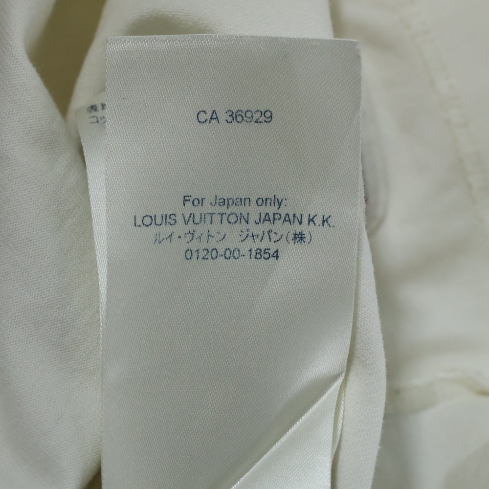 LOUIS VUITTON(ルイヴィトン) 21AW NBA T-Shirt ロゴプリント半袖Tシャツ アイボリー RM212M DT3 HLY20W