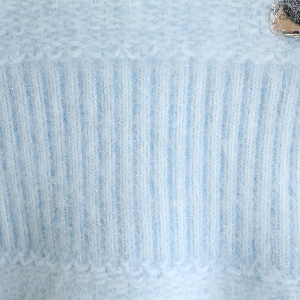 CHANEL(シャネル) Knit One Peace クルーネックニットセーター ニットワンピース ホワイト レディース P39908K02861