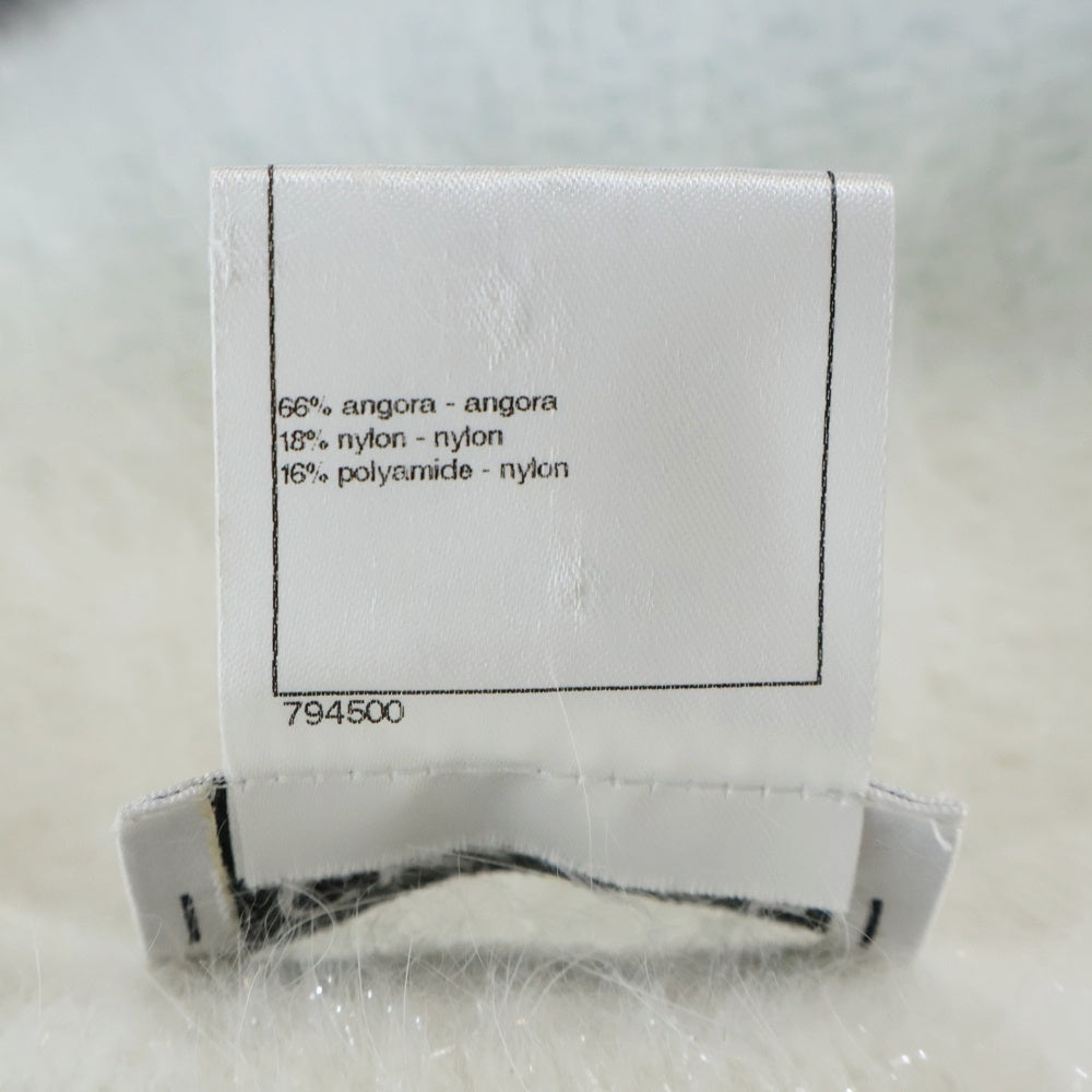 CHANEL(シャネル) Knit One Peace クルーネックニットセーター ニットワンピース ホワイト レディース P39908K02861