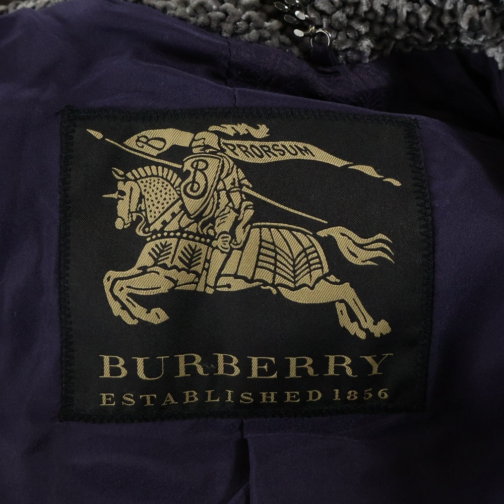 BURBERRY PRORSUM(バーバリー プローサム) Trench Coat レーヨンビスコース トレンチコート グレー レディース
