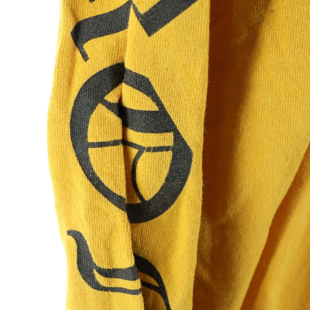 CHROME HEARTS(クロムハーツ) CH L/S T-SHIRT アームロゴ 長袖Tシャツ イエロー