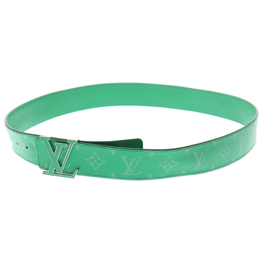LOUIS VUITTON(ルイヴィトン) Ceinture Logo Belt サンチュール LV モノグラムレザーベルト グリーン M9514
