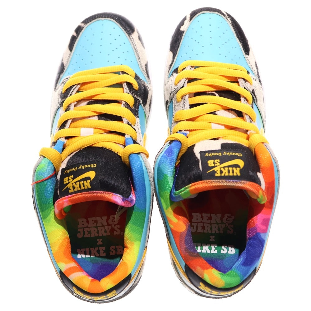 NIKE SB(ナイキエスビー) ×BEN & JERRY'S DUNK LOW ベン & ジェリーズ ダンク チャンキーダンキー ローカットスニーカー マルチ US7/25cm CU3244-100