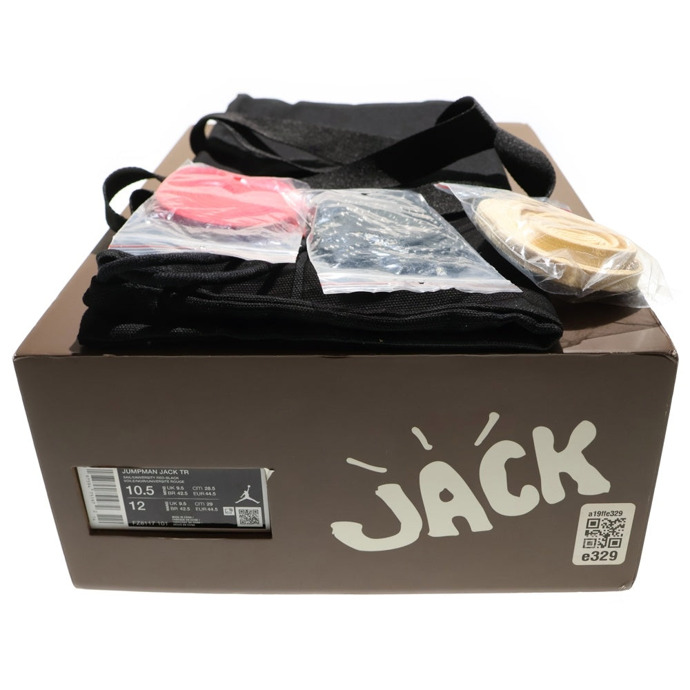 NIKE(ナイキ) ×TRAVIS SCOTT JORDAN JUMPMAN JACK TR トラヴィススコット ジャンプマンジャック ローカットスニーカー ホワイト US10.5/28.5cm FZ8117-101