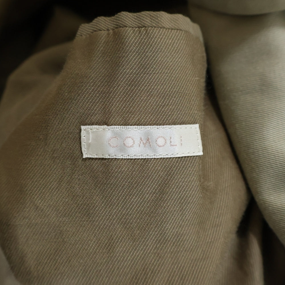 COMOLI(コモリ) 20SS コットンギャバジン タイロッケンコート タイロッケンコート ベージュ R01-04004