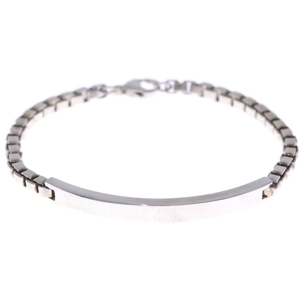 TIFFANY & Co.(ティファニー) Venetian ID Bracelet ベネチアンIDブレスレット シルバー