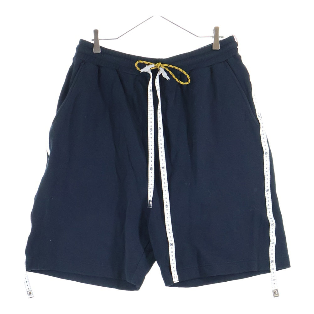 MAISON MIHARAYASUHIRO(メゾンミハラヤスヒロ) Measure Tape Short Pants メジャーテープ ショートパンツ ハーフパンツ ブラック A02SP793