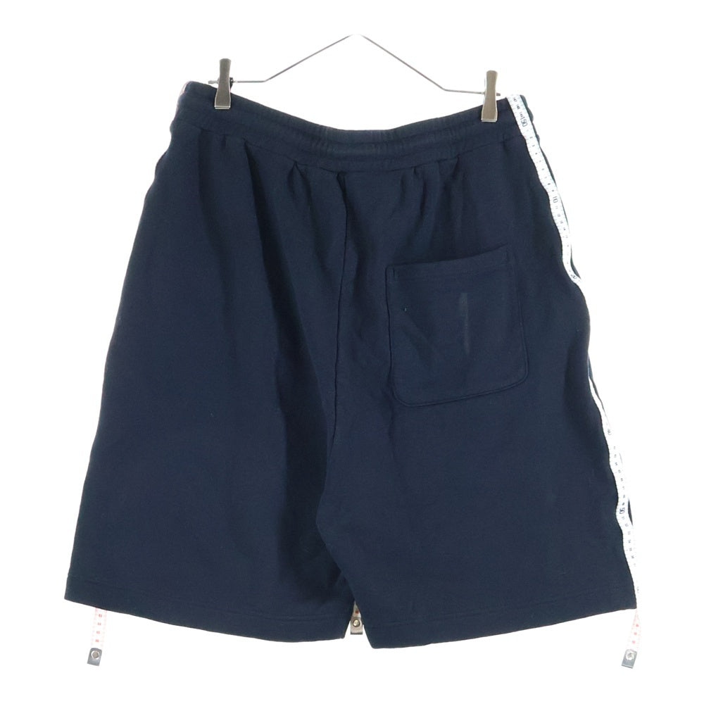MAISON MIHARAYASUHIRO(メゾンミハラヤスヒロ) Measure Tape Short Pants メジャーテープ ショートパンツ ハーフパンツ ブラック A02SP793