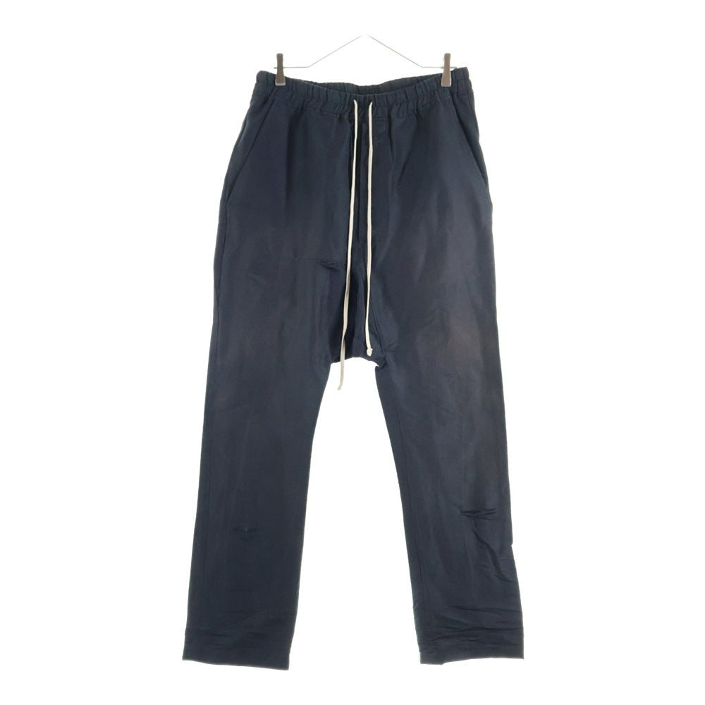 Rick Owens(リックオウエンス) Draw Wide Track Pants ドローストリング ワイドトラックパンツ ブラック