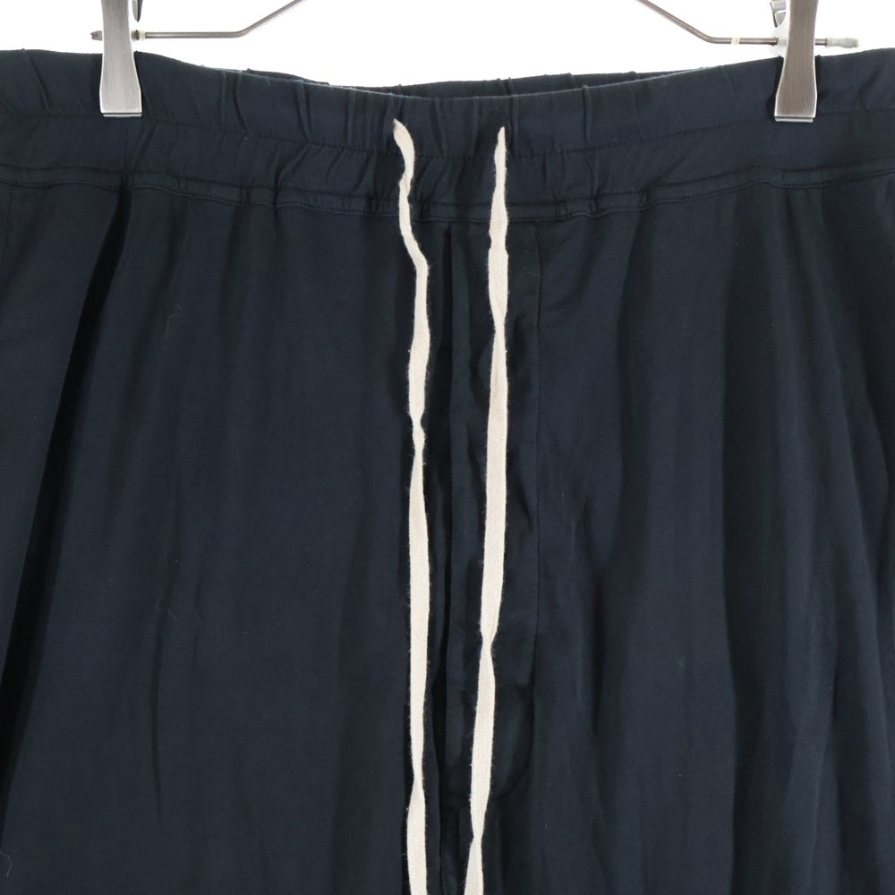 Rick Owens(リックオウエンス) プリズナードローストリングサルエルロングパンツ ブラック DU17F2394-RN