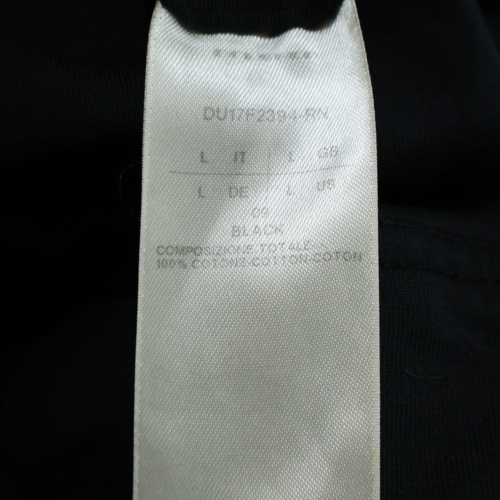 Rick Owens(リックオウエンス) プリズナードローストリングサルエルロングパンツ ブラック DU17F2394-RN