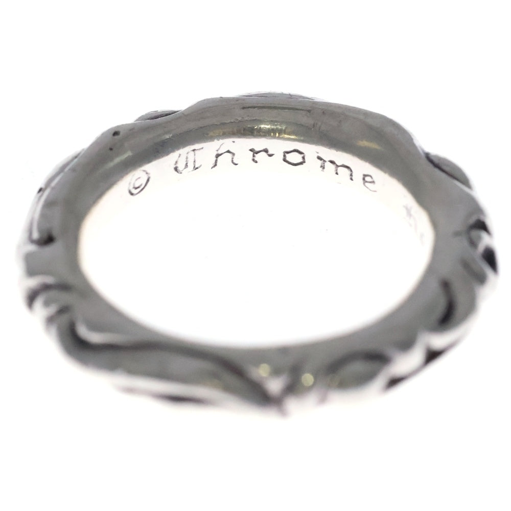 CHROME HEARTS(クロムハーツ) SCRL BAND スクロールバンド リング シルバー BCA351