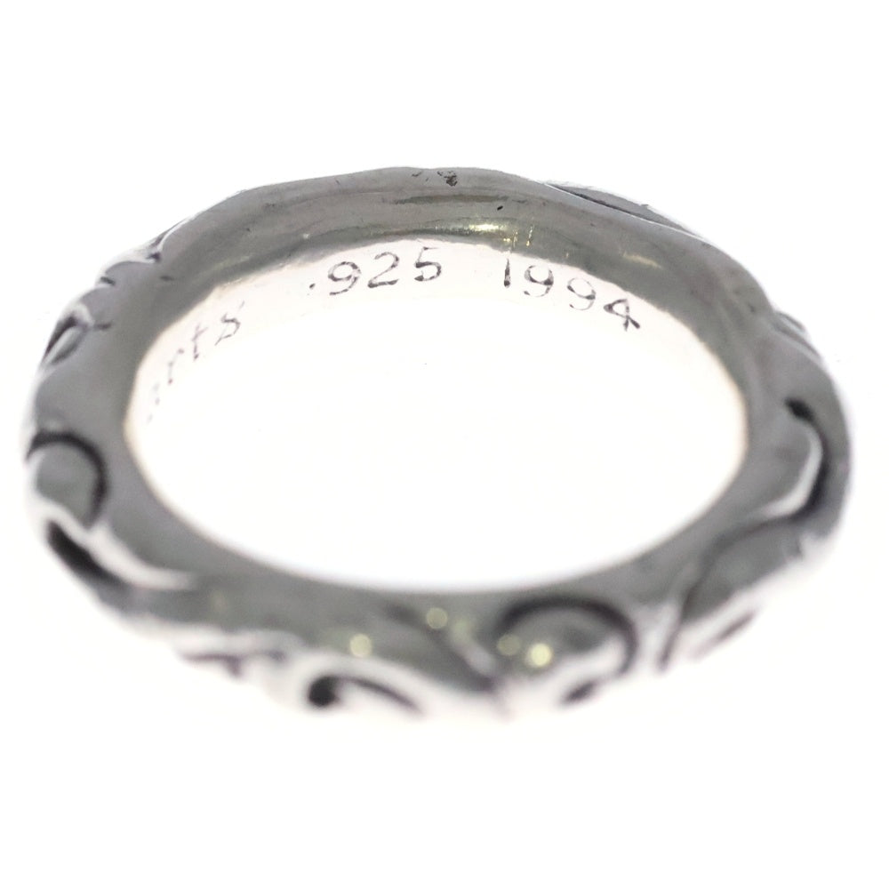CHROME HEARTS(クロムハーツ) SCRL BAND スクロールバンド リング シルバー BCA351