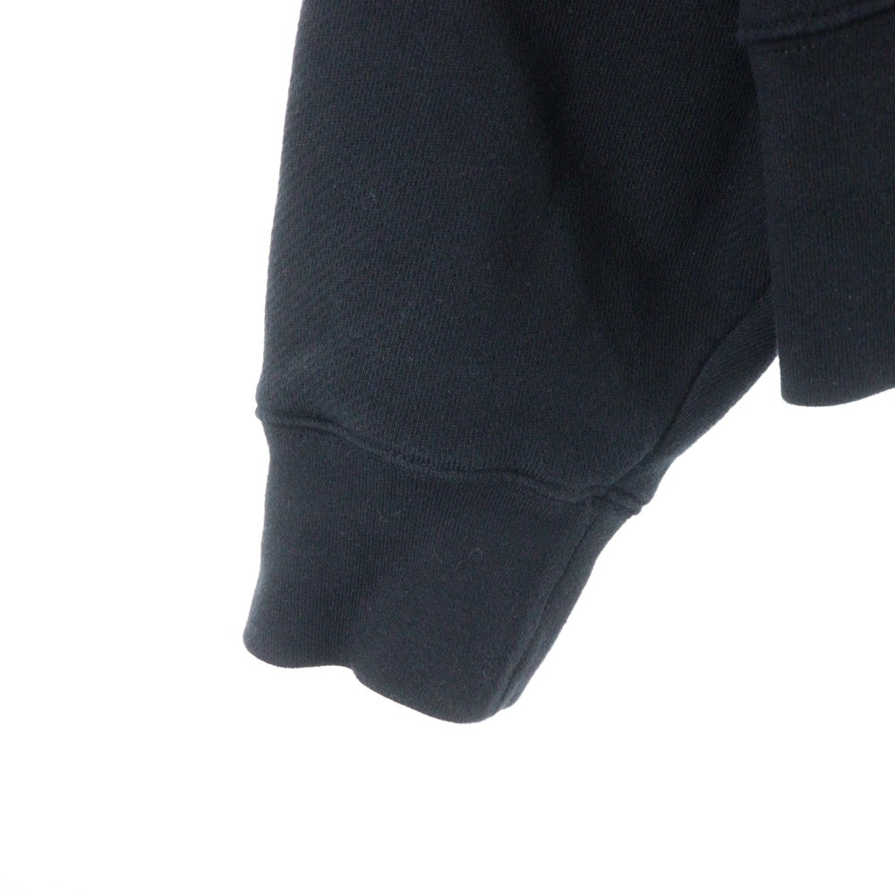 MONCLER(モンクレール) ×Palm Angels Bear Motif Sweatshirt ×パームエンジェルス ベアーワッペン クルーネックスウェットトレーナー ブラック H209L8G00009