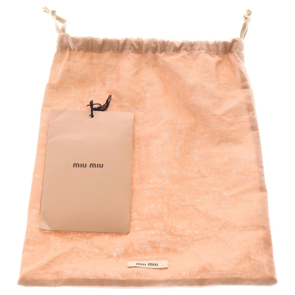 miumiu(ミュウミュウ) WIDE BUCKLE BELT ワイドバックル 5CC589 2E6Y F0002