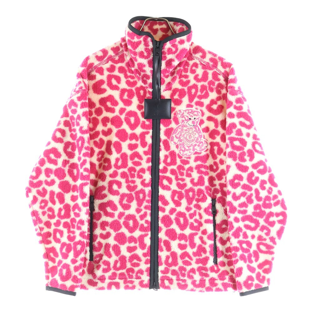 MONCLER(モンクレール) ×JW Anderson PINK JACKET BEAR JACKET JWアンダーソン ベアーロゴパッチ ジップアップジャケット ブルゾン ピンク I10931A00002