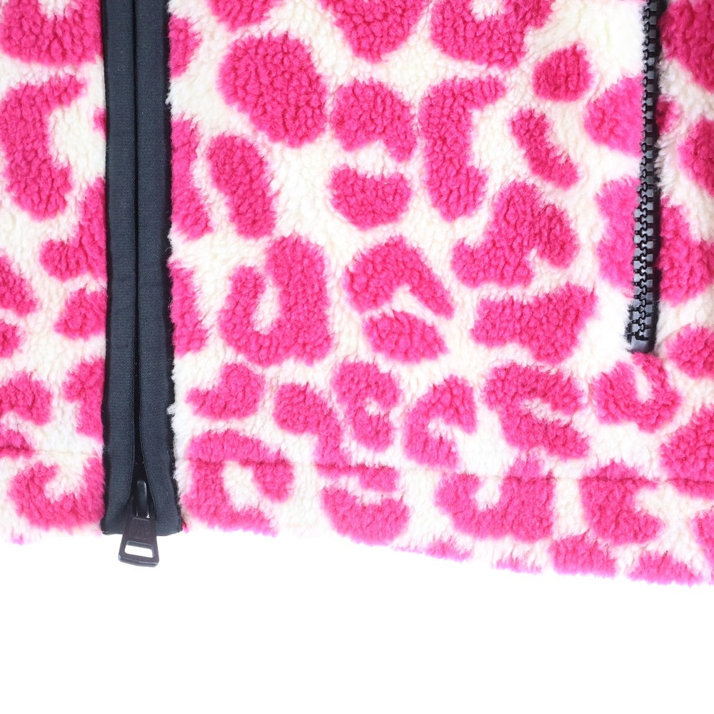 MONCLER(モンクレール) ×JW Anderson PINK JACKET BEAR JACKET JWアンダーソン ベアーロゴパッチ ジップアップジャケット ブルゾン ピンク I10931A00002