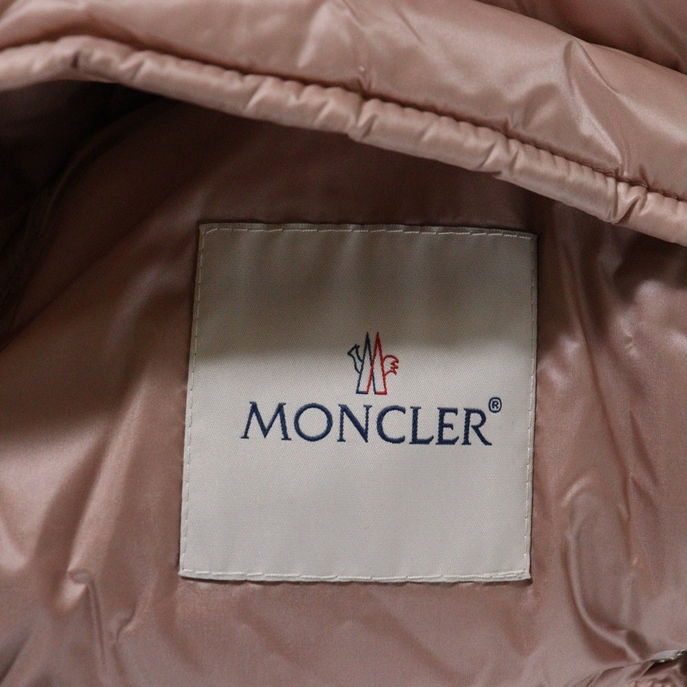 MONCLER(モンクレール) 21AW LIANE DOWN VEST リアーネ ナイロン ダウンベスト ピンク レディース G10931A10200
