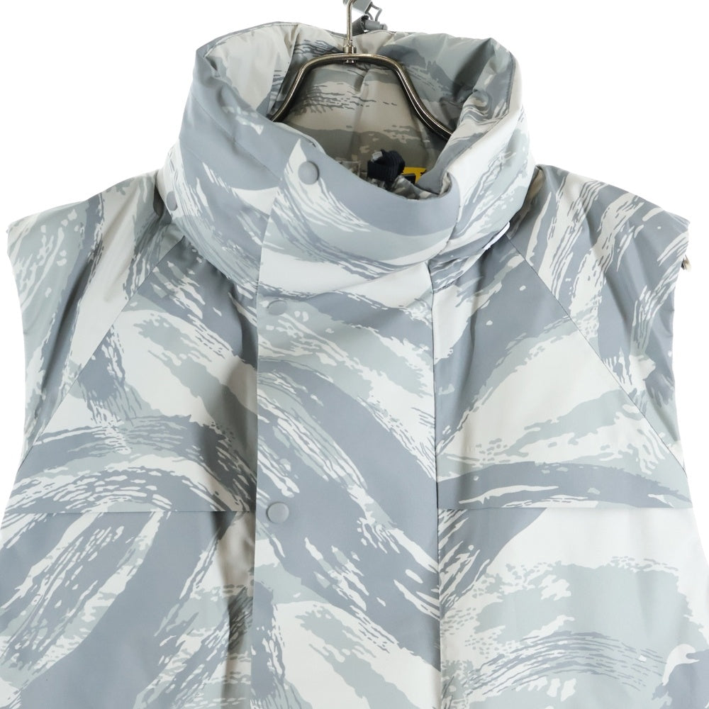 MONCLER(モンクレール) 22AW ×HYKE VANIL GILET ハイク ヴァニル ジレ ダウン ベスト グレー H209K1A00005