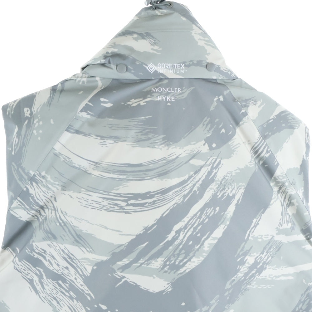 MONCLER(モンクレール) 22AW ×HYKE VANIL GILET ハイク ヴァニル ジレ ダウン ベスト グレー H209K1A00005