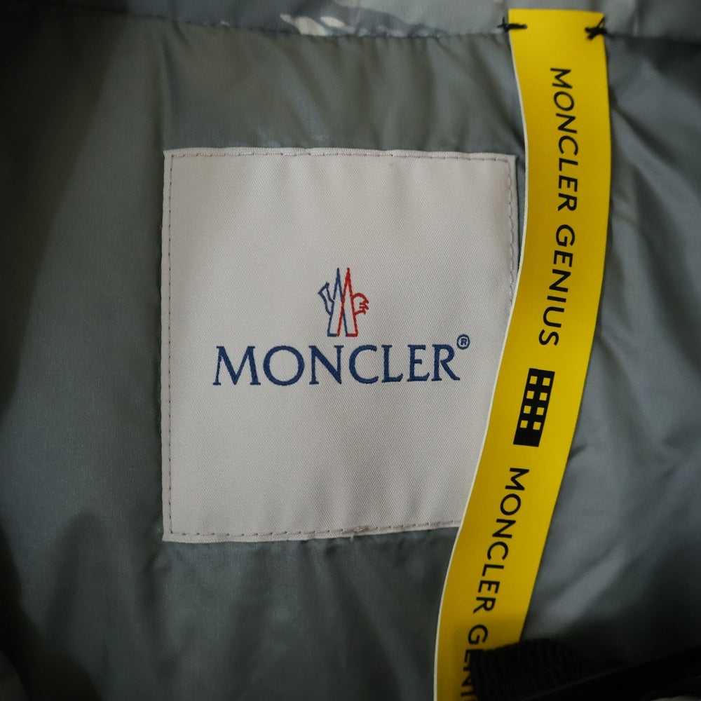 MONCLER(モンクレール) 22AW ×HYKE VANIL GILET ハイク ヴァニル ジレ ダウン ベスト グレー H209K1A00005