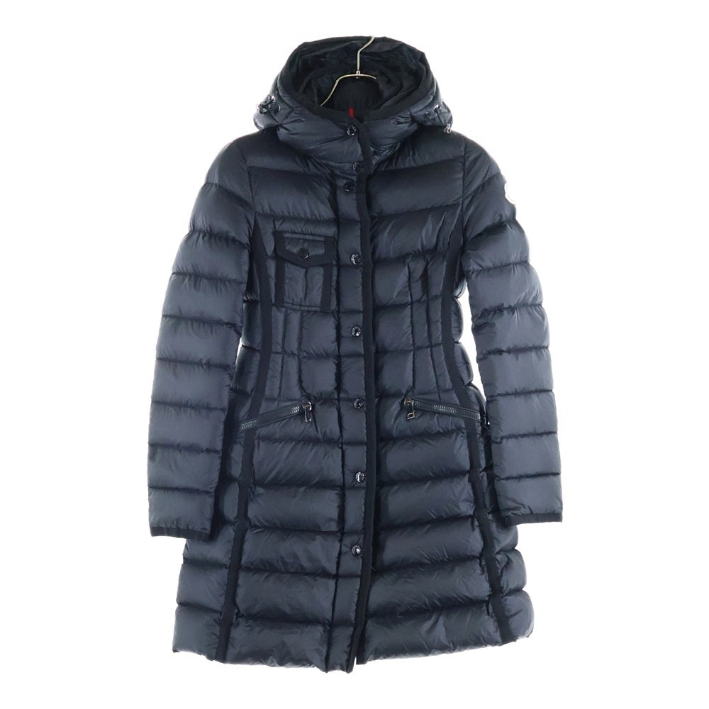 MONCLER(モンクレール) 17AW HERMINE エルミンヌ ロング ダウンコート ネイビー レディース C20934930005