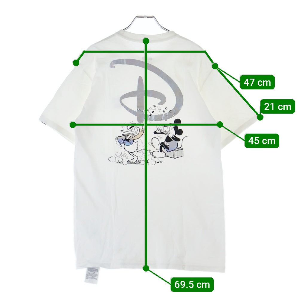 VANS(ヴァンズ) ×Disney T-Shirt ディズニー 半袖Tシャツ ホワイト AXNN086