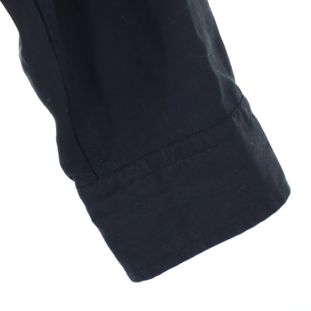 SCHOTT(ショット) BOWLING SHIRT ボウリングシャツ 長袖シャツ ブラック