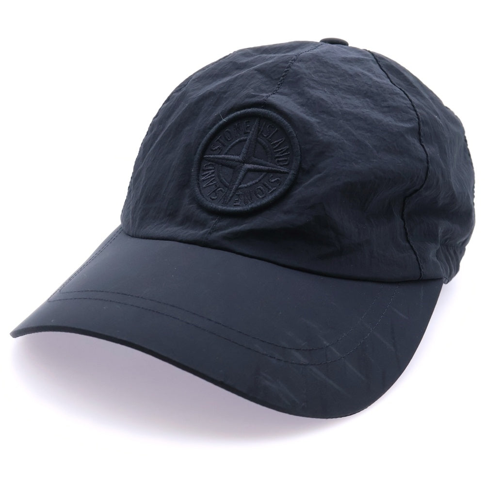 STONE ISLAND(ストーンアイランド) Nylon Metal Cap ロゴ刺繍 ナイロン 