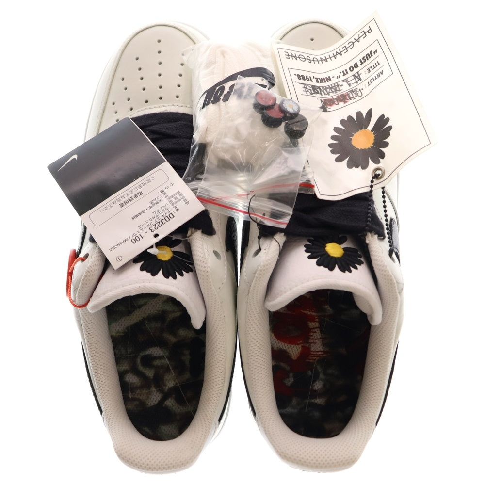 NIKE(ナイキ) ×PEACEMINUSONE AIR FORCE1 LOW ピースマイナスワン パラノイズ ローカットスニーカー ホワイト US9/27cm DD3223-100