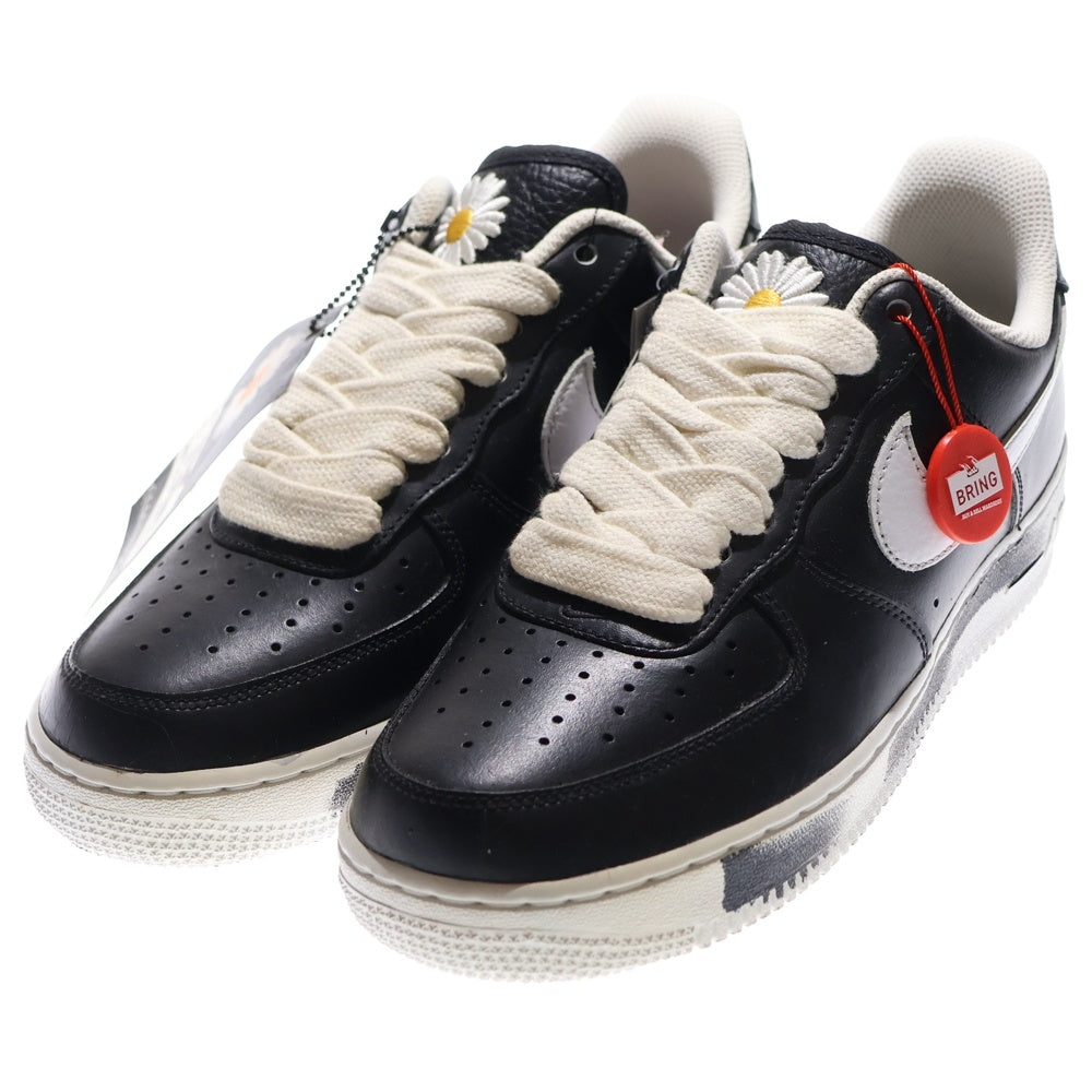 NIKE(ナイキ) ×PEACEMINUSONE AIR FORCE1 LOW ピースマイナスワン パラノイズ ローカットスニーカー ブラック US8/26cm AQ3692-001
