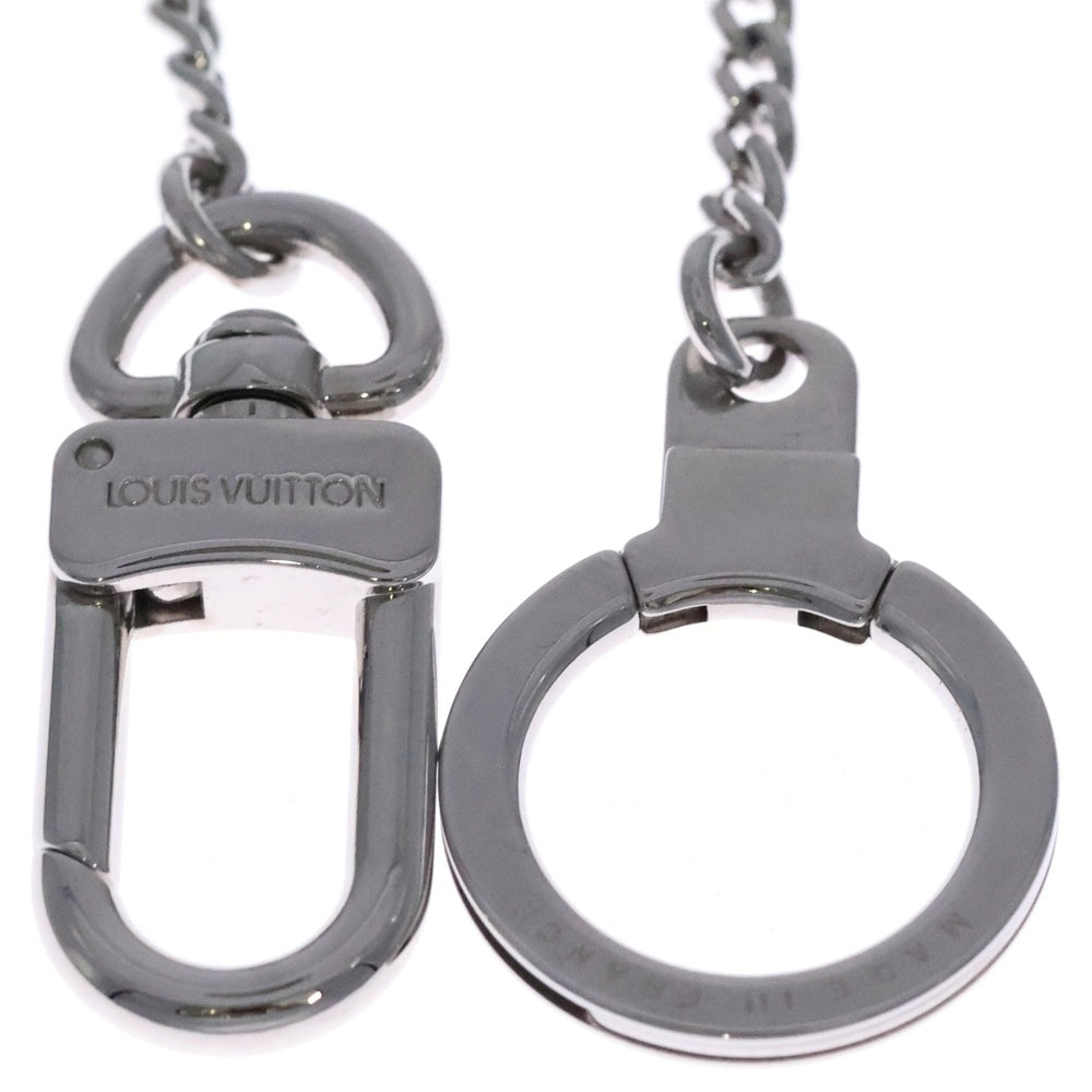 LOUIS VUITTON(ルイヴィトン) シェンヌ アノクレ キーリング ウォレットチェーン シルバー M58035