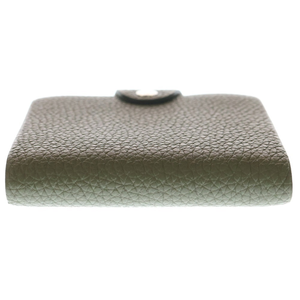 HERMES(エルメス) ユリス ミニ トゴ レザー手帳カバー カーキ □N刻印