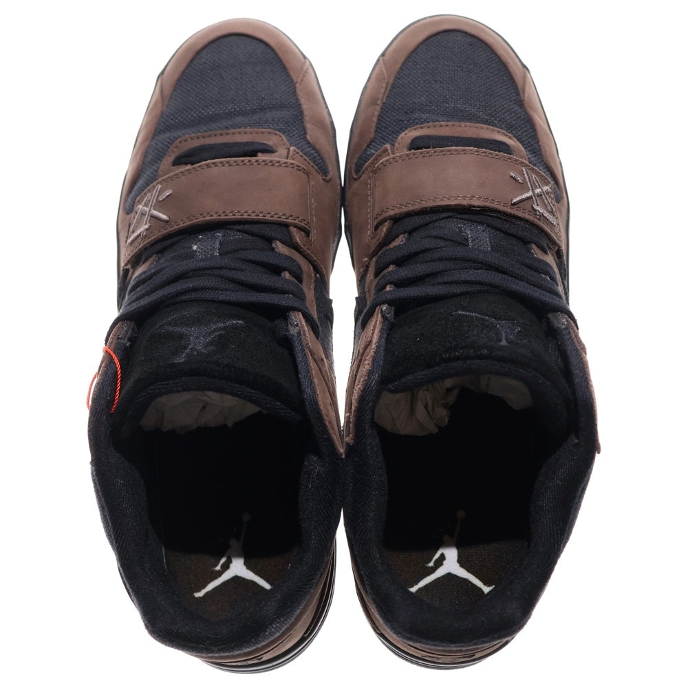 NIKE(ナイキ) ×TRAVIS SCOTT JORDAN JUMPMAN JACK TR CJ1 T-REXX トラヴィススコット ジョーダン ジャンプマンジャック ローカットスニーカー ブラウン US13/31cm FZ8117-204