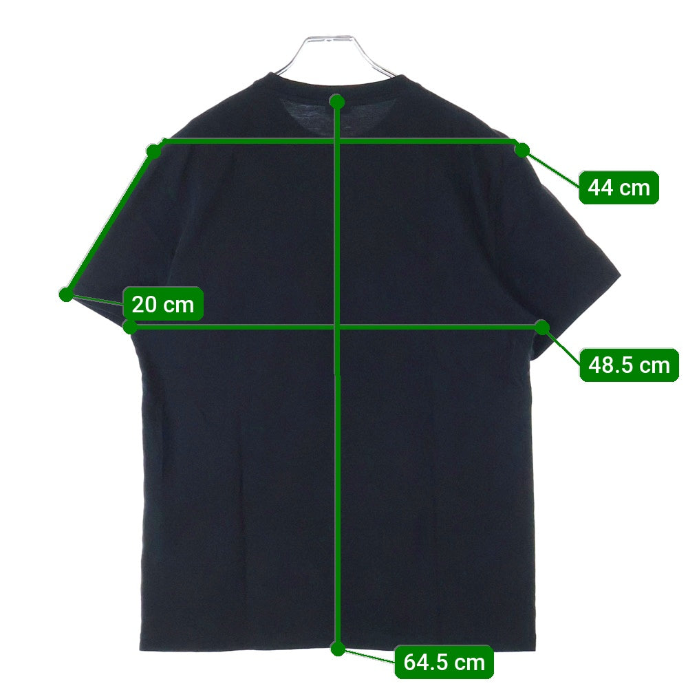 LOEWE(ロエベ) Anagram Pocket T-Shirt アナグラムロゴ刺繍 半袖Tシャツ ブラック H526Y22X99