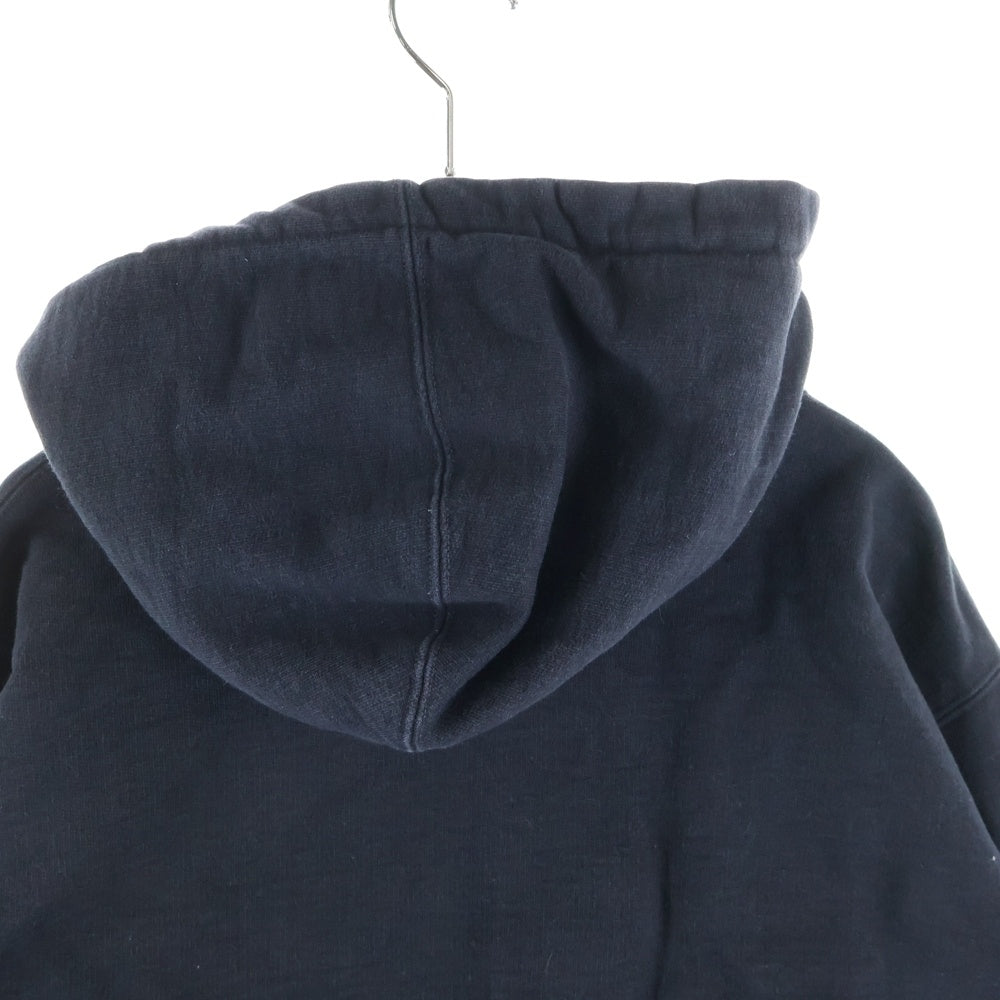 SUPREME(シュプリーム) 18AW ×COMME des GARCONS SHIRT Split Box Logo Hooded Sweatshirt コムデギャルソンシャツ スプリット ボックスロゴ プルオーバースウェットパーカー ブラック