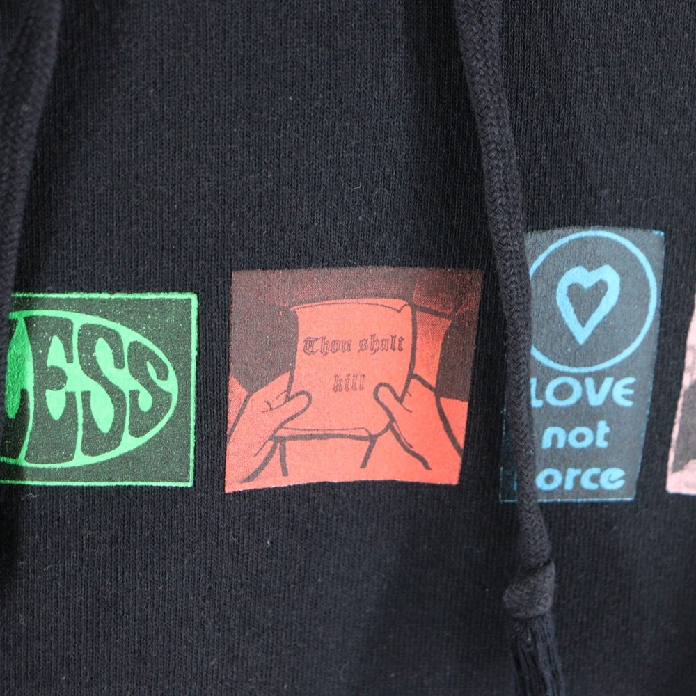 SUPREME(シュプリーム) 18SS Bless Hooded Sweatshirt ブレス プルオーバースウェットパーカー フーディー ブラック