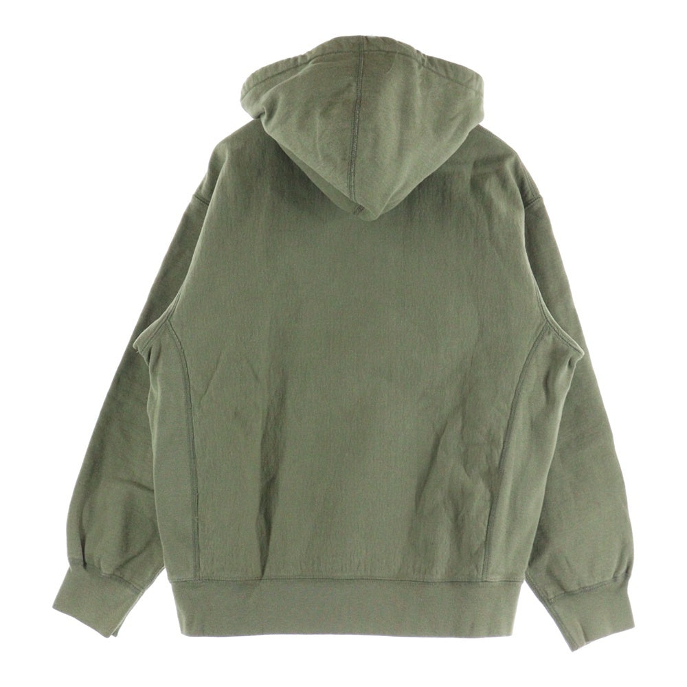 SUPREME(シュプリーム) 20AW Cross Box Logo Hooded Sweatshirt プルオーバースウェットパーカー フーディー カーキ
