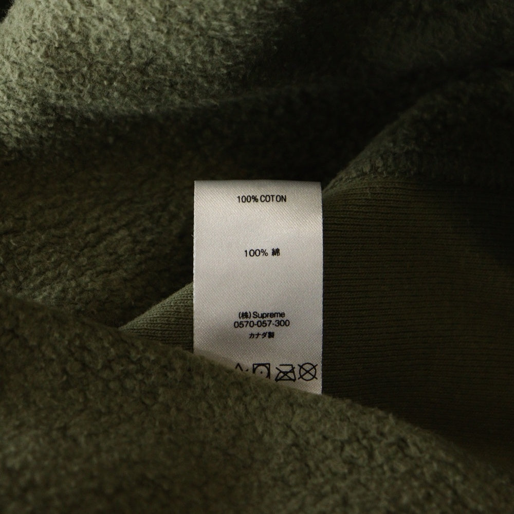 SUPREME(シュプリーム) 20AW Cross Box Logo Hooded Sweatshirt プルオーバースウェットパーカー フーディー カーキ