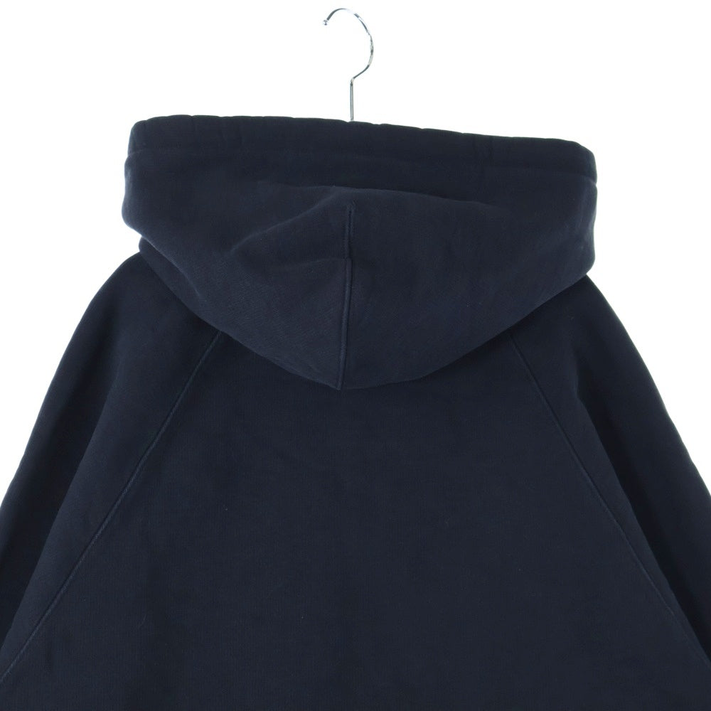 AMI Alexandre Mattiussi(アミアレクサンドルマテュッシ) Hoodie ハートロゴ刺繍 プルオーバースウェットパーカー フーディー ブラック SPEUSW222.747