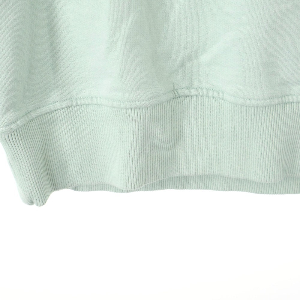 AMI Alexandre Mattiussi(アミアレクサンドルマテュッシ) Sweatshirt ハートロゴ刺繍 クルーネックスウェットトレーナー グリーン USW001.370