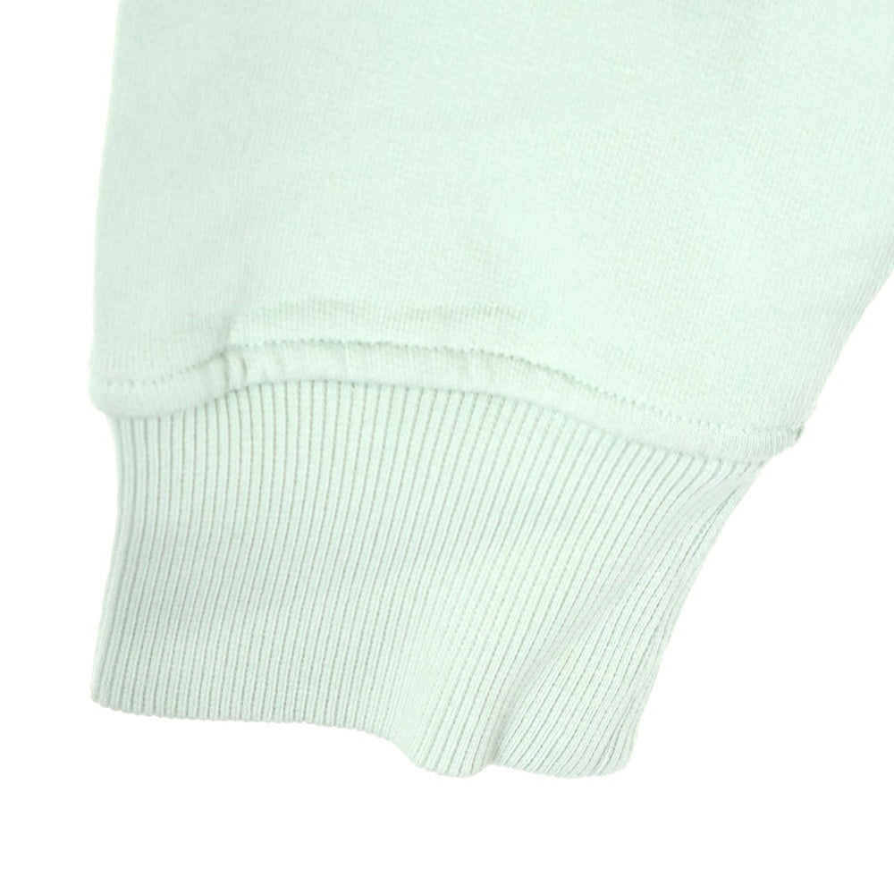 AMI Alexandre Mattiussi(アミアレクサンドルマテュッシ) Sweatshirt ハートロゴ刺繍 クルーネックスウェットトレーナー グリーン USW001.370