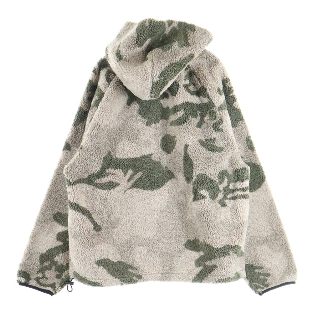 FEAR OF GOD ESSENTIALS(フィアオブゴッド エッセンシャルズ) POLAR FLEECE HALF ZIP JACKET ハーフジップ 迷彩 ボアフリースジャケット パーカー フーディー