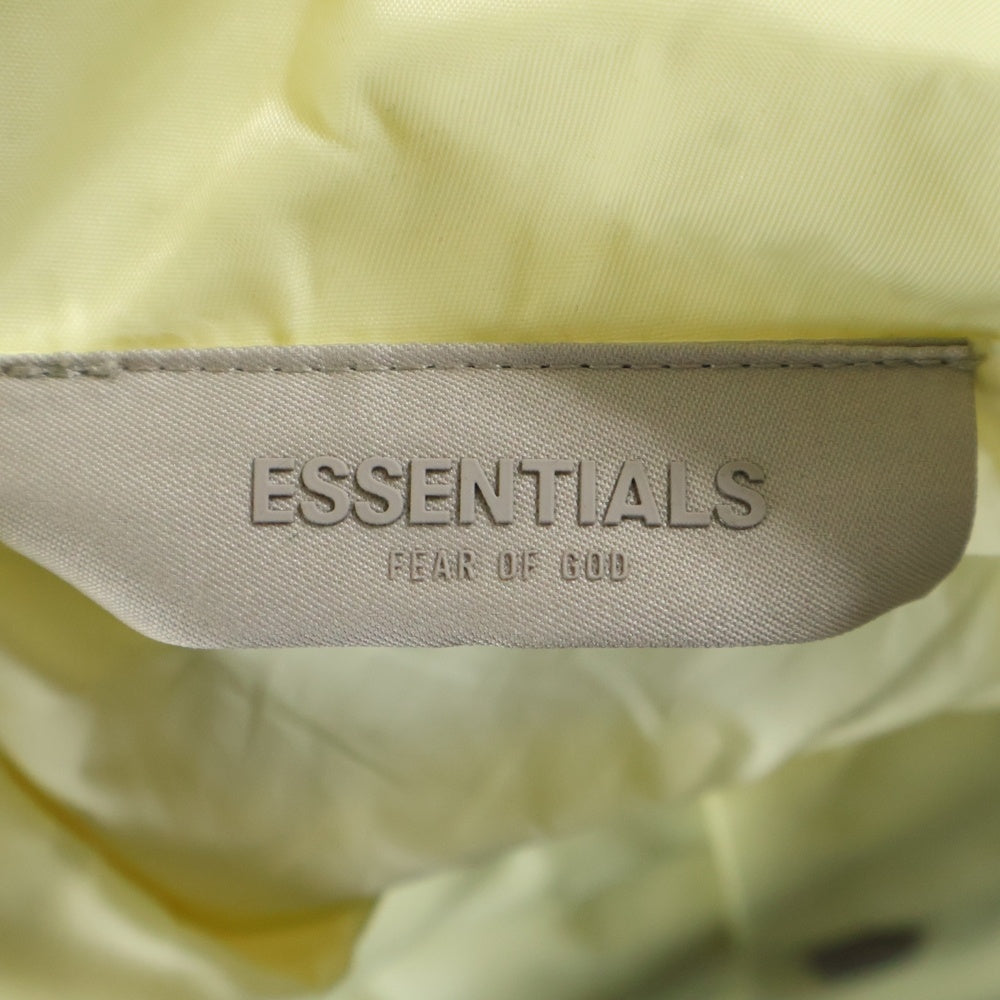 FEAR OF GOD ESSENTIALS(フィアオブゴッド エッセンシャルズ) NYLON COACH JACKET 1977 ナイロンコーチジャケット イエロー
