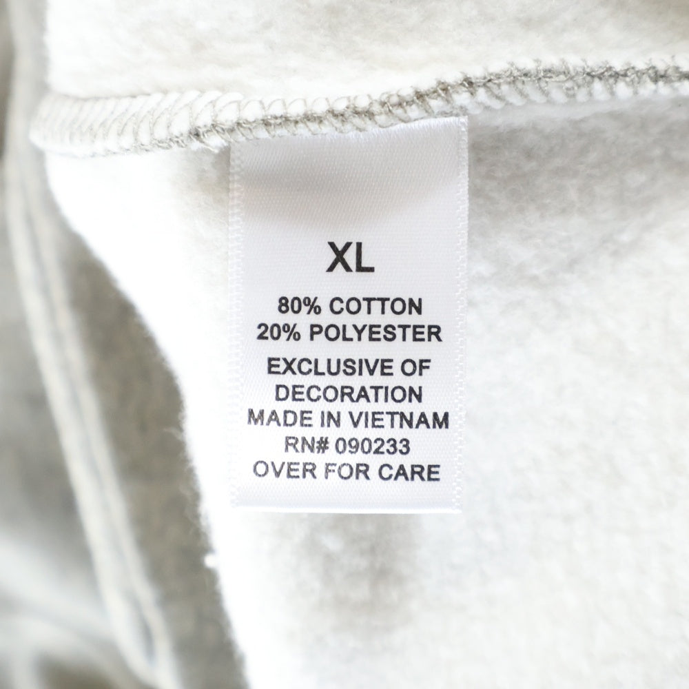 FEAR OF GOD ESSENTIALS(フィアオブゴッド エッセンシャルズ) SWEATSHIRT バックラバーロゴ クルーネックスウェットトレーナー グレー