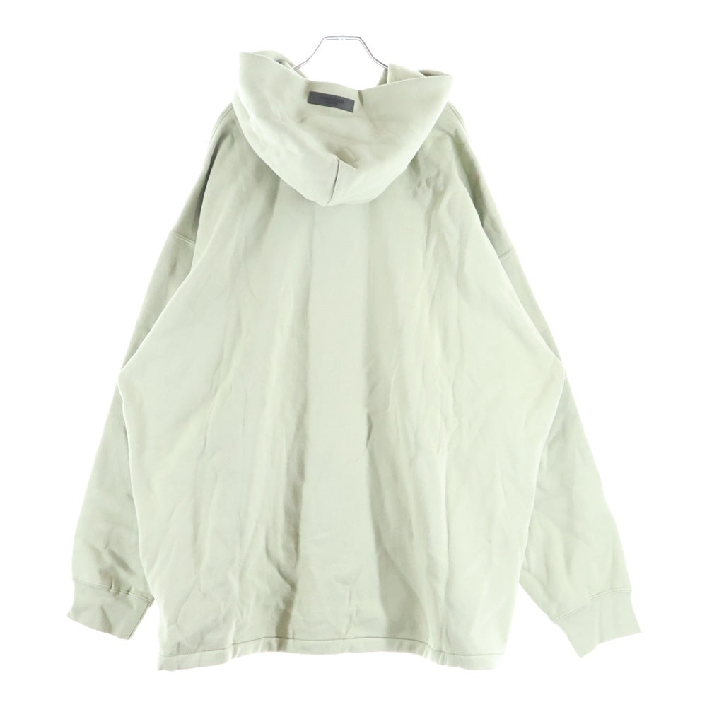 FEAR OF GOD ESSENTIALS(フィアオブゴッド エッセンシャルズ) HOODIE フェルトロゴ プルオーバースウェットパーカー フーディー グリーン